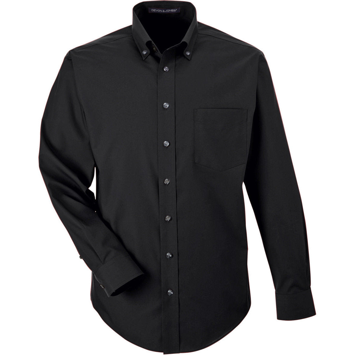 Devon & Jones Men's Crown Collection® Broadcloth Woven Dress Shirt